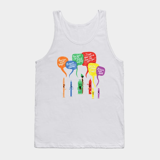 Complementary Colors Tank Top by Made With Awesome